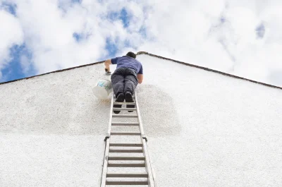 Peinture extérieure à Coublanc — façades et ravalement